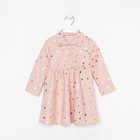 Платье детское KAFTAN "Сердечки", р. 30 (98-104), розовый - Фото 7