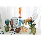 Набор бокалов из стекла для шампанского Magistro «Круиз», 160 мл, 7×20 см, 2 шт, цвет янтарный - Фото 5