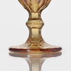 Бокал для вина Magistro «Круиз», 250 мл, 8×15.3 см, стекло, оранжевый - Фото 5