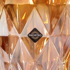 Кувшин стеклянный Magistro «Круиз», 1,1 л, цвет янтарный - фото 4342095