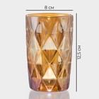 Стаканы Magistro «Круиз», 350 мл, 8×12.5 см, набор 6 шт., стекло, янтарные - Фото 3