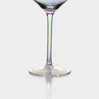 Набор бокалов из стекла для вина Magistro «Иллюзия», 550 мл, 10×24 см, 6 шт, цвет перламутровый - Фото 3