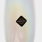 Набор бокалов из стекла для шампанского Magistro «Иллюзия», 180 мл, 5,5×27,5 см, 6 шт, цвет перламутровый - Фото 7
