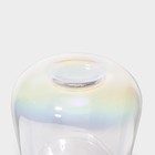 Набор стаканов стеклянных Magistro «Иллюзия», 450 мл, 9,3×11,5 см, 6 шт, цвет перламутровый - фото 4342148