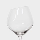 Бокал из стекла для вина Magistro «Иллюзия», 550 мл, 10×24 см, цвет прозрачный - Фото 3