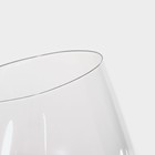 Набор бокалов из стекла для вина Magistro «Иллюзия», 550 мл, 10×24 см, 6 шт - Фото 5
