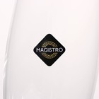 Набор бокалов из стекла для шампанского Magistro «Иллюзия», 180 мл, 5,5×27,5 см, 6 шт - Фото 7