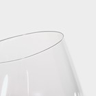 Набор бокалов стеклянных для вина Magistro «Иллюзия», 550 мл, 10×24 см, 2 шт - Фото 3