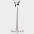 Набор бокалов из стекла для шампанского Magistro «Иллюзия», 180 мл, 5,5×27,5 см, 2 шт - Фото 3