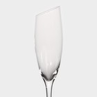Набор бокалов из стекла для шампанского Magistro «Иллюзия», 180 мл, 5,5×27,5 см, 2 шт - Фото 4