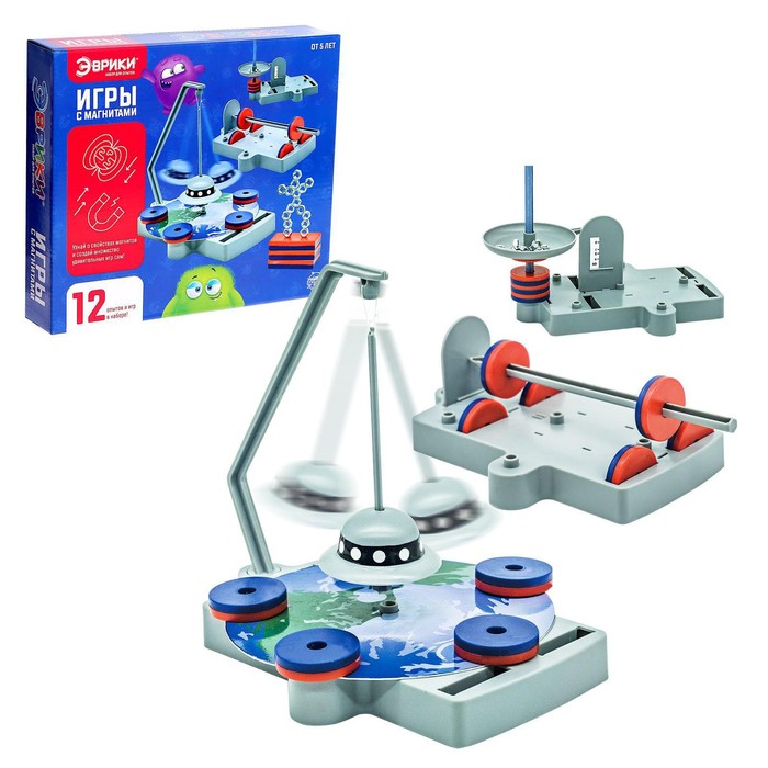 УЦЕНКА Набор для опытов «Игры с магнитами» - Фото 1