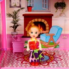 Дом для кукол «Коттедж» с куклами, с аксессуарами, уценка - Фото 7