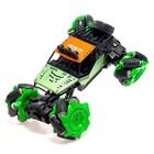 УЦЕНКА Машина радиоуправляемая «Джип-акробат», 4WD, управление жестами, работает от аккумулятора, зелёная - Фото 6