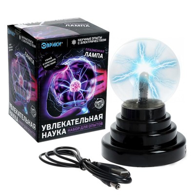 УЦЕНКА Набор для опытов «Увлекательная наука, плазменная лампа»