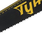 Ножовка по дереву ТУНДРА, 400 мм, шаг 4.5 мм, тефлоновое покрытие, зуб универсальный средний - Фото 3