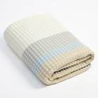 Полотенце вафельное банное «Этель» Waffle, 70×140 см, 100% хлопок, 280 г/м², бежевое - Фото 2