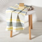 Полотенце вафельное банное «Этель» Waffle, 70×140 см, 100% хлопок, 280 г/м², жёлто-синее - Фото 1