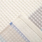 Полотенце банное вафельное «Этель» Waffle, 70×140 см, 100% хлопок, 280 г/м², жёлто-синее - Фото 6