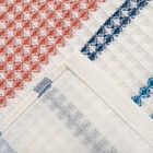 Полотенце вафельное банное «Этель» Waffle 70×140 см, 100% хлопок, 280 г/м², коричнево-голубое - Фото 5