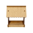 Кормушка - конструктор из ХДФ для птиц «Домик», своими руками, 16.5×12.5×19.5 см, Greengo - Фото 12