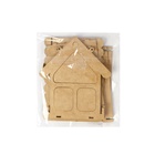 Кормушка - конструктор из ХДФ для птиц «Домик», своими руками, 16.5×12.5×19.5 см, Greengo - Фото 15