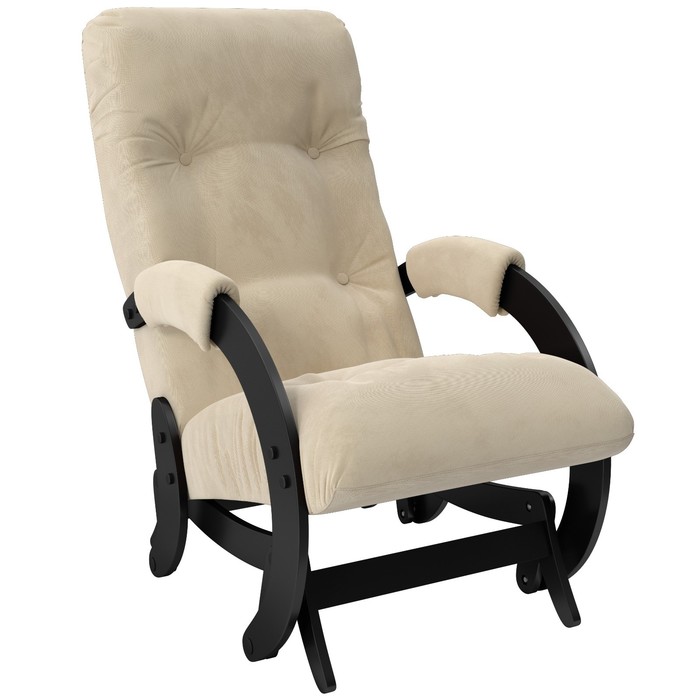 Кресло-глайдер Модель-68 880х550х1000 Венге/ткань Verona Vanilla - Фото 1