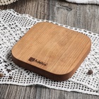 Подставка для яиц и кекса Adelica, 4 отделения, 13×13×1.8 см, дерево массив берёзы - Фото 10