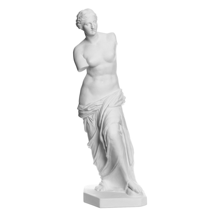 Гипсовая фигура Статуя Венеры Милосской, 27,5 х 27,5 х 74 см - Фото 1