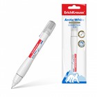 Ручка-корректор ErichKrause Arctic White, 6 мл, металлический наконечник - Фото 1