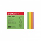 Бумага для заметок с клеевым краем ErichKrause Tropic, 75 х 75 мм, 320 листов, 4 цвета, МИКС - Фото 2