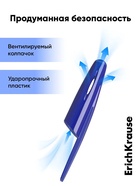 Ручка гелевая ErichKrause. R-301 Classic Gel Stick, синий стержень, узел 0.5 мм - Фото 7