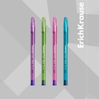 Ручка гелевая ErichKrause R-301 Spring Gel Stick, чернила синие, узел 0.5 мм, длина линии письма 600 метров 7627126 - фото 5093057