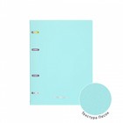 Тетрадь на кольцах А5, 80 листов в клетку ErichKrause "Pastel Mint", пластиковая обложка, блок офсет, белизна 100%, мятная - фото 21457270