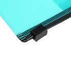 Папка-конверт на ZIP-молнии Card Size (112х81мм), 180 мкм, ErichKrause, Glossy Ice Metallic, глянцевая, непрозрачная, микс 7627167 - фото 5093066
