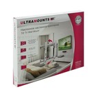 Кронштейн Ultramounts UM831TW, для ТВ, наклонный, 17-43", 25 мм от стены, белый - фото 51434063