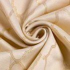 Скатерть Этель "Узор" цв.бежевый, 142*283 +/-3 см, 115 ±10 гр,100% п/э - фото 21457551