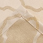 Скатерть Этель "Узор" цв.бежевый, 142*283 +/-3 см, 115 ±10 гр,100% п/э - фото 21457553