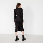 Платье женское миди MIST р. 42, черный  (артикул 7471743)  большой выбор товаров оптом и в розницу по низким ценам с доставкой