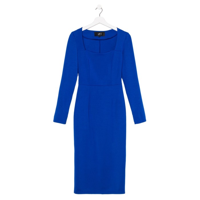 Платье женское миди MIST р. 42, синий - фото 1885291714