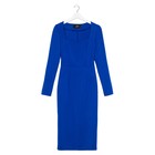 Платье женское миди MIST р. 46, синий 7471749