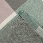 Полотенце Доляна «Клетка» цв.зелёный 35*35 см, 100% хлопок - фото 45431807