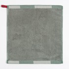 Полотенце Доляна «Клетка» цв.зелёный 35*35 см, 100% хлопок - фото 45431808