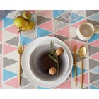 Скатерть «Доляна: Мозаика», размер 145×145 см, 100% полиэстер, рогожка 200 г/м² - фото 52666315 Скатерть «Доляна: Мозаика», размер 145×145 см, 100% полиэстер, рогожка 200 г/м² - фото 52666315