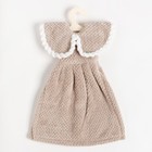 Кухонное полотенце Этель "Платье" 25*32 см, цв. бежевый,микрофибра 100% п/э 7532549