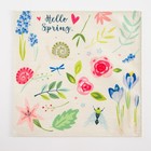 Салфетка декоративная "Spring" 30*30см,100% п/э 7584228 - фото 16366904