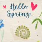 Салфетка декоративная "Spring" 30*30см,100% п/э 7584228 - фото 16366905