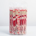 Палочки для еды, с зубочисткой, бамбук, 20 см - Фото 2