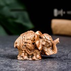 Фигура "Индийский слоненок" бронза, 4см - Фото 2