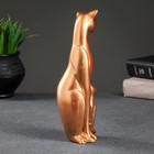 Фигура "Кошка с котенком" бронза, 21х7х7см - Фото 2
