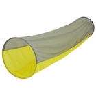 Тоннель для эстафет, длина 3.5 м, d=75 см, 2 кольца, цвет жёлтый/серый - Фото 1